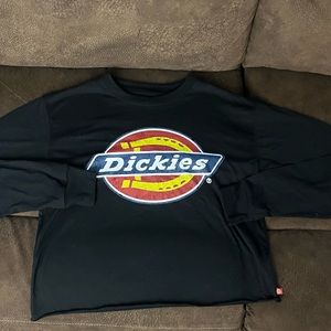 Dickies Logo Cropped Long Sleeve
